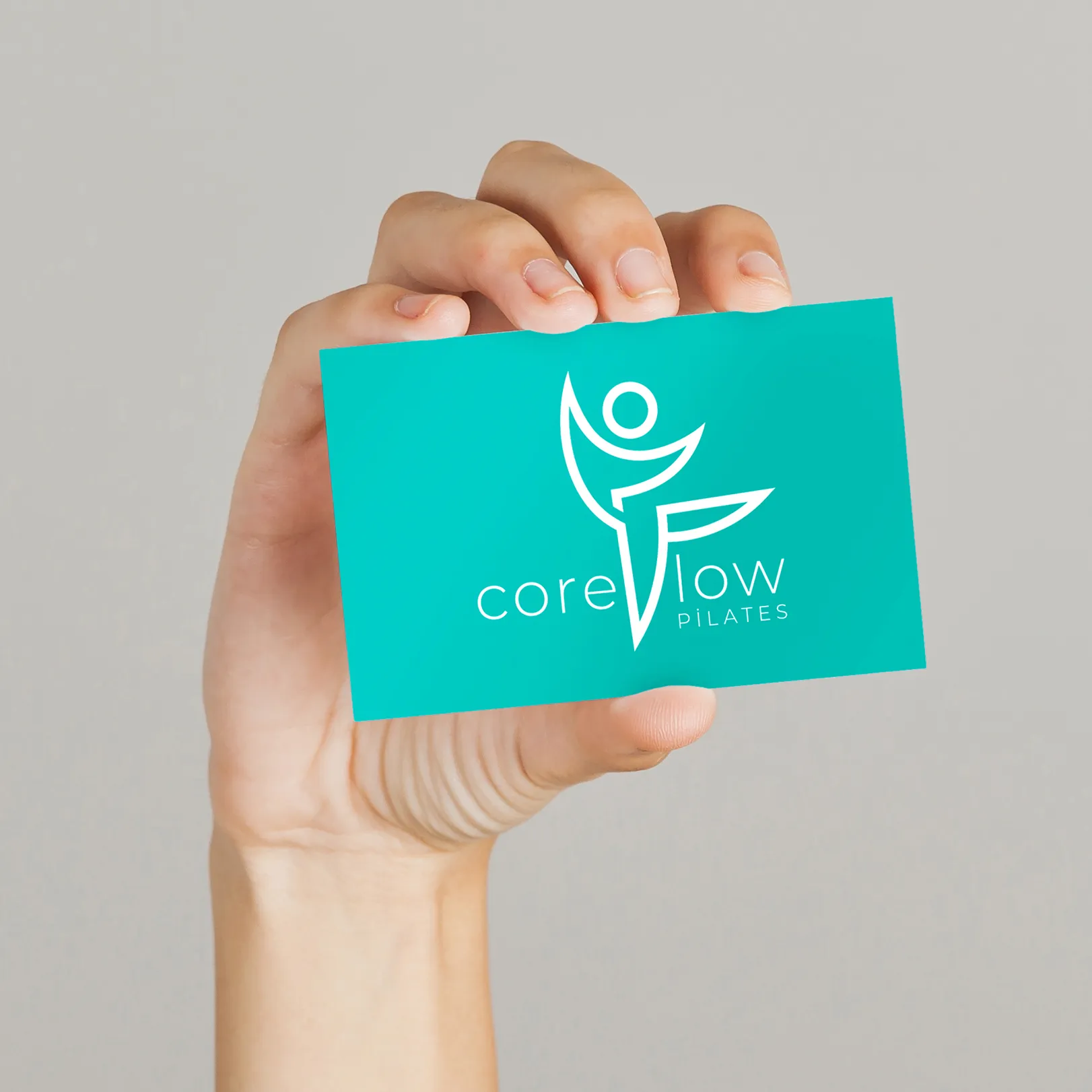 Core Flow Logo V2 mock up