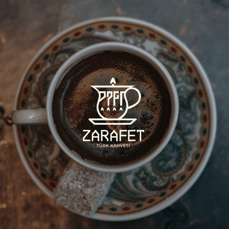 Zarafet Türk Kahvesi Logo Tasarımı